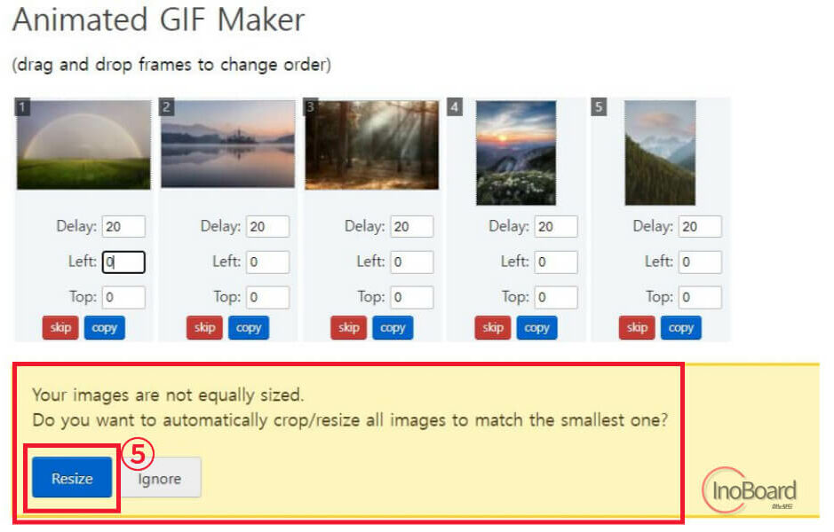 GIF 만들기 사이트