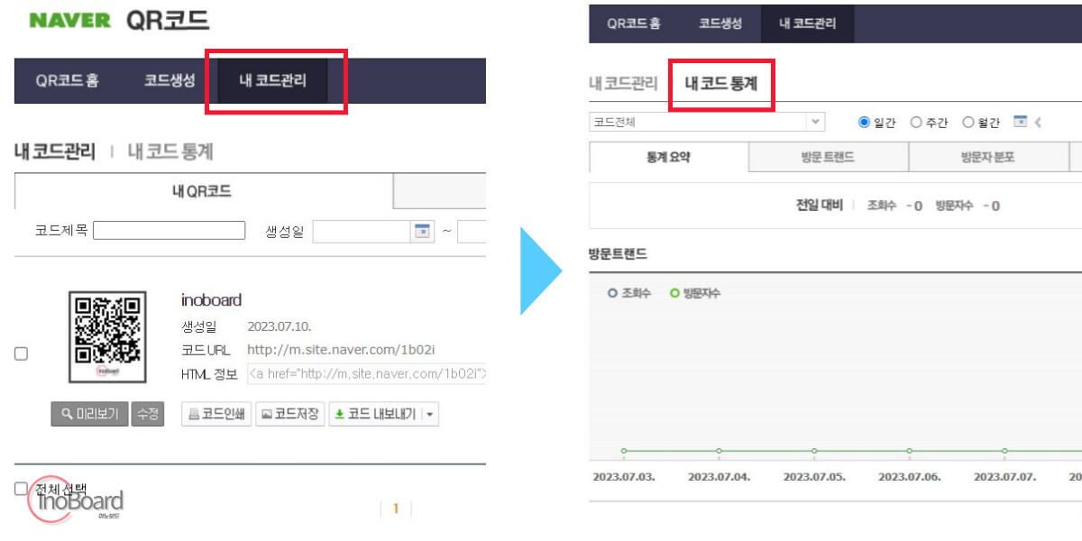 네이버 QR 코드 만들기