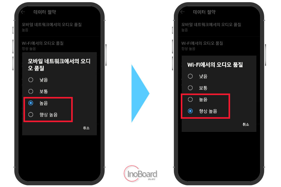 유튜브 뮤직 음질